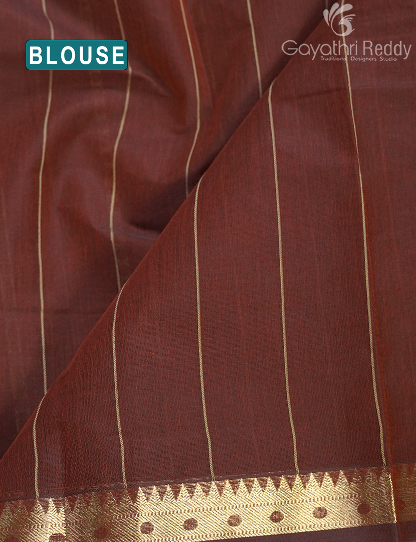 PURE KANCHI COTTON RICH PALLU-KC3078