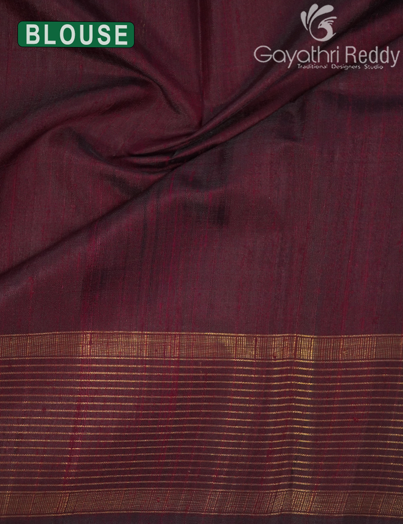 PURE KHADI PATTU SAREE-KHP1406