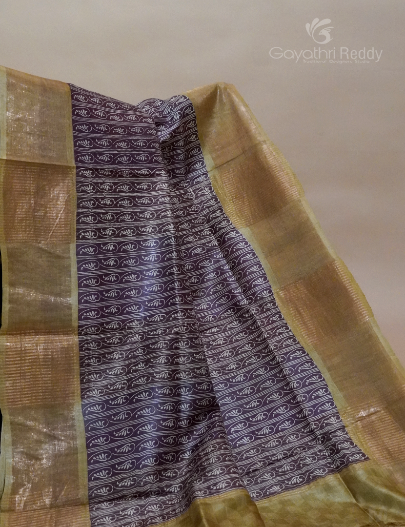 PURE DESI TUSSAR SILK-TS895