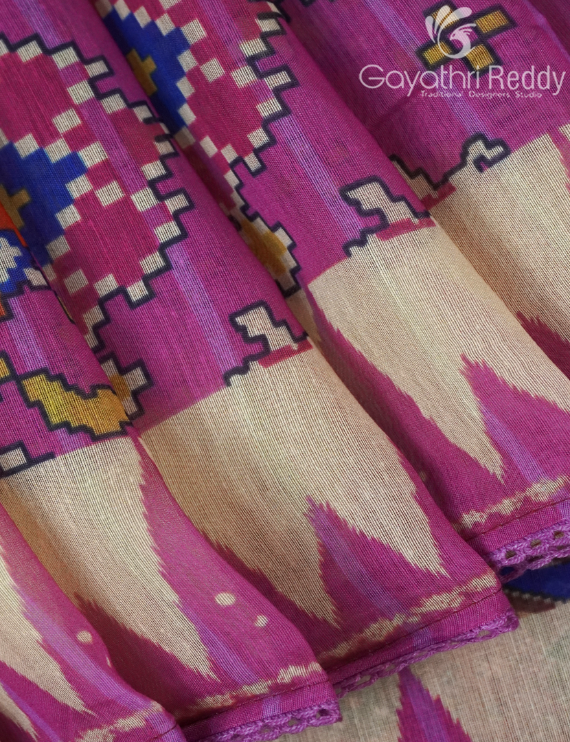 CHANDERI SILK SAREE-CPS1151
