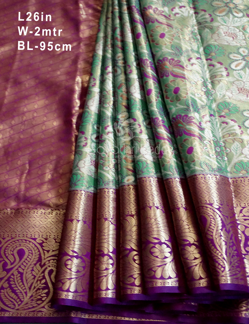 SEMI PATTU LEHENGAS-SPL314