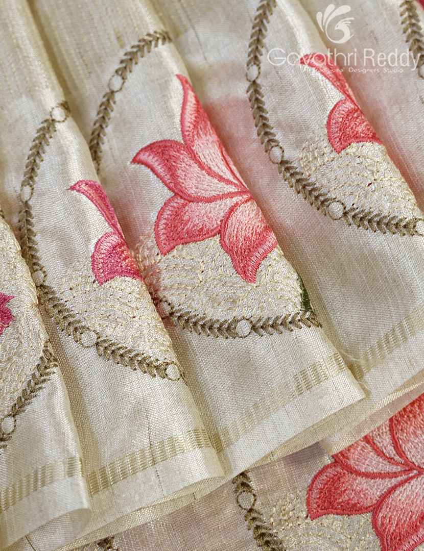 SEMI TUSSAR SAREE -ST1052