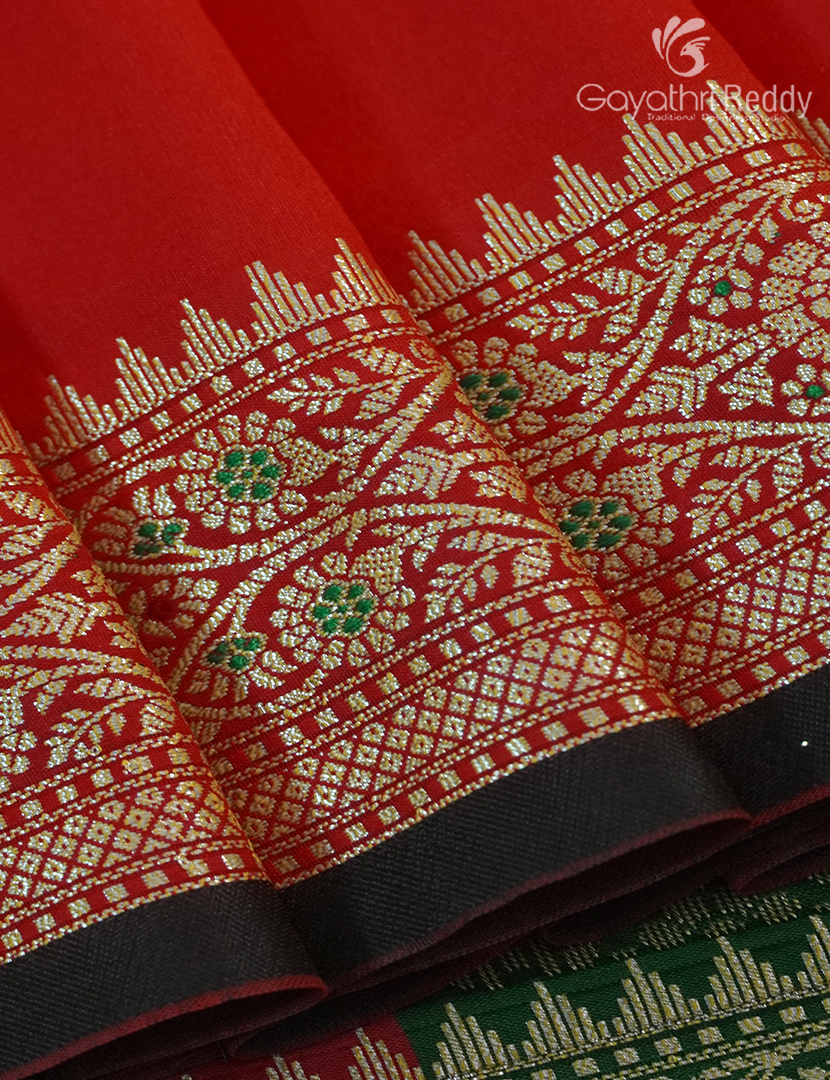 SEMI KATAN SAREE-SKN107