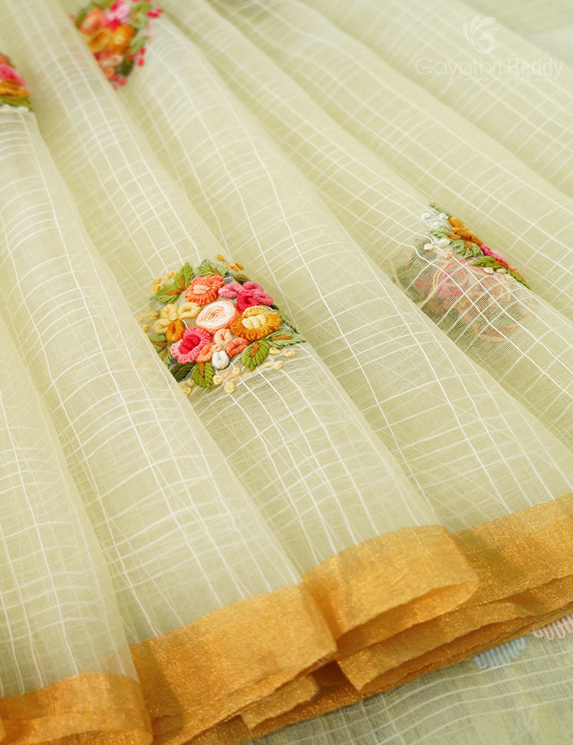 PURE ORGANZA SILK FANCY-POF150