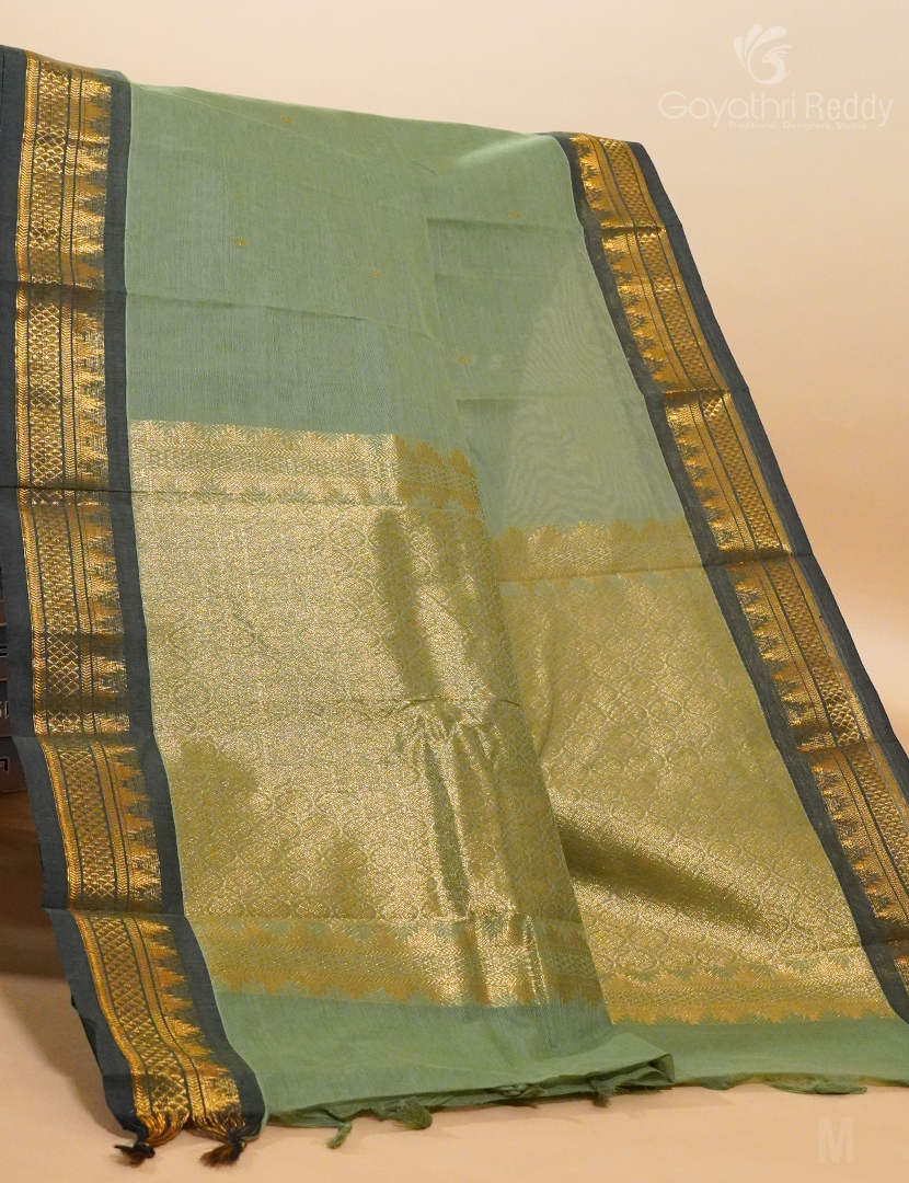 PURE KANCHI COTTON RICH PALLU-KC2730