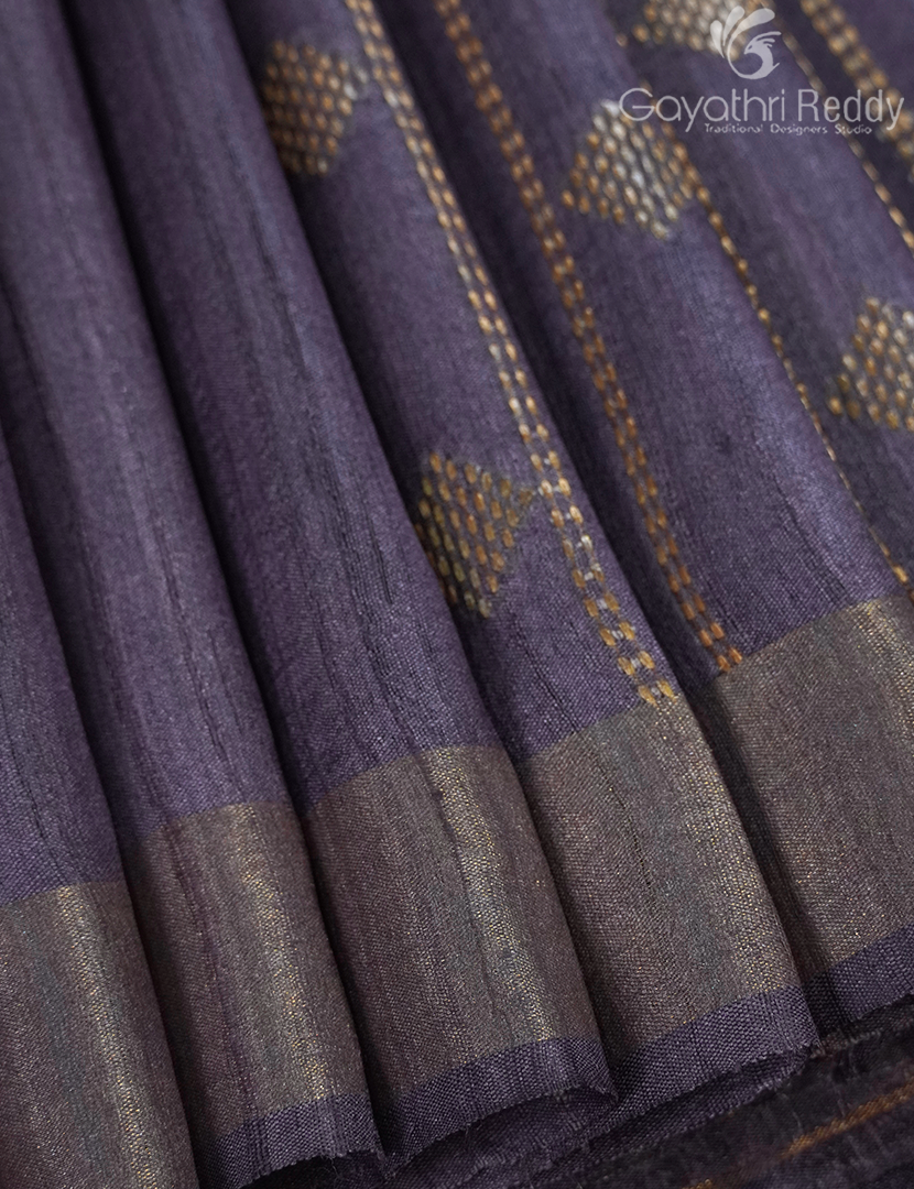 PURE DESI TUSSAR SAREE-TS1562