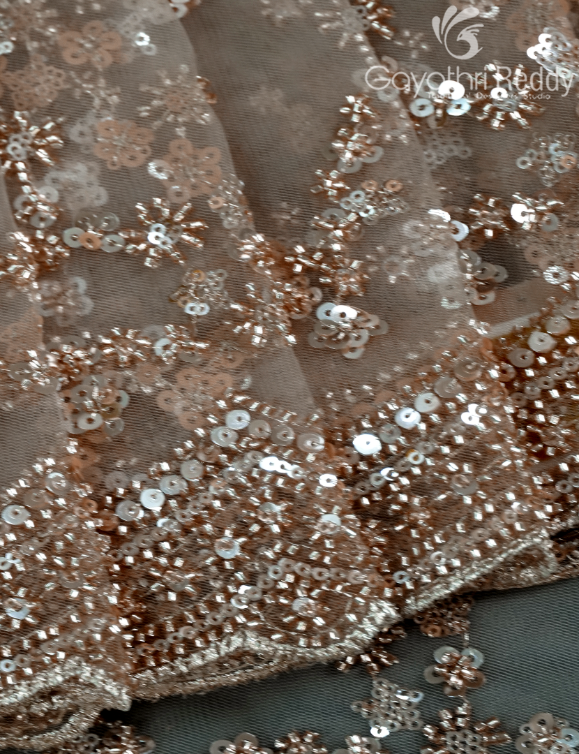 NETTED FANCY SAREE-NF42