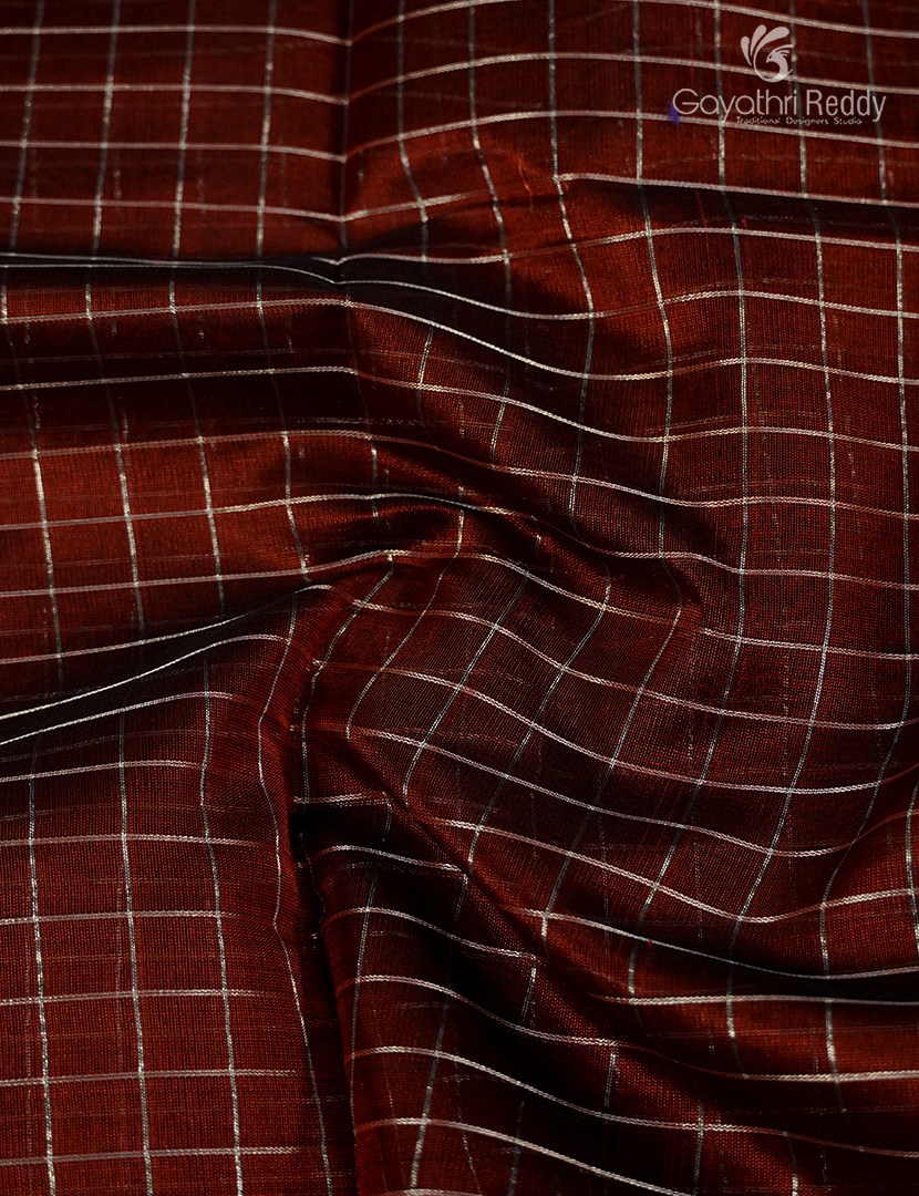 Pure Arani Sico Saree in Maroon