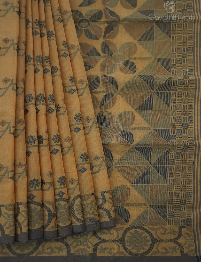 JAMDANI COTTON(WITHOUT BLOUSE)-JMC525