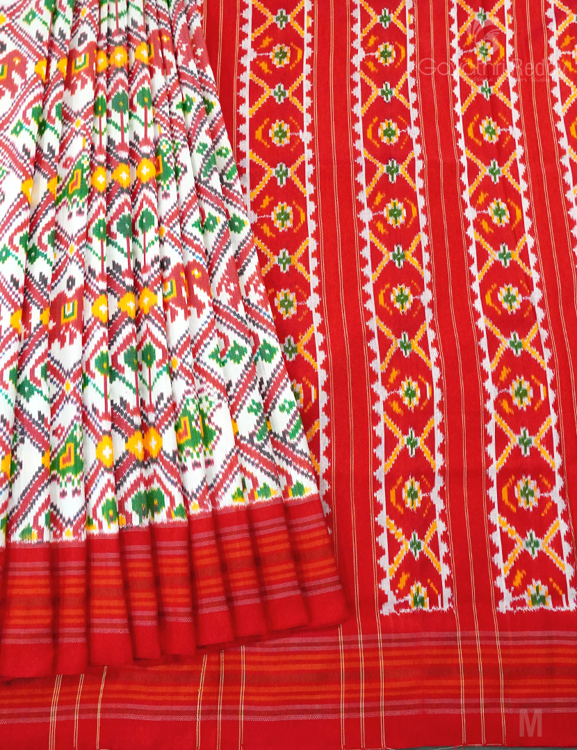 PURE TWILL IKKAT PATTU-IP727