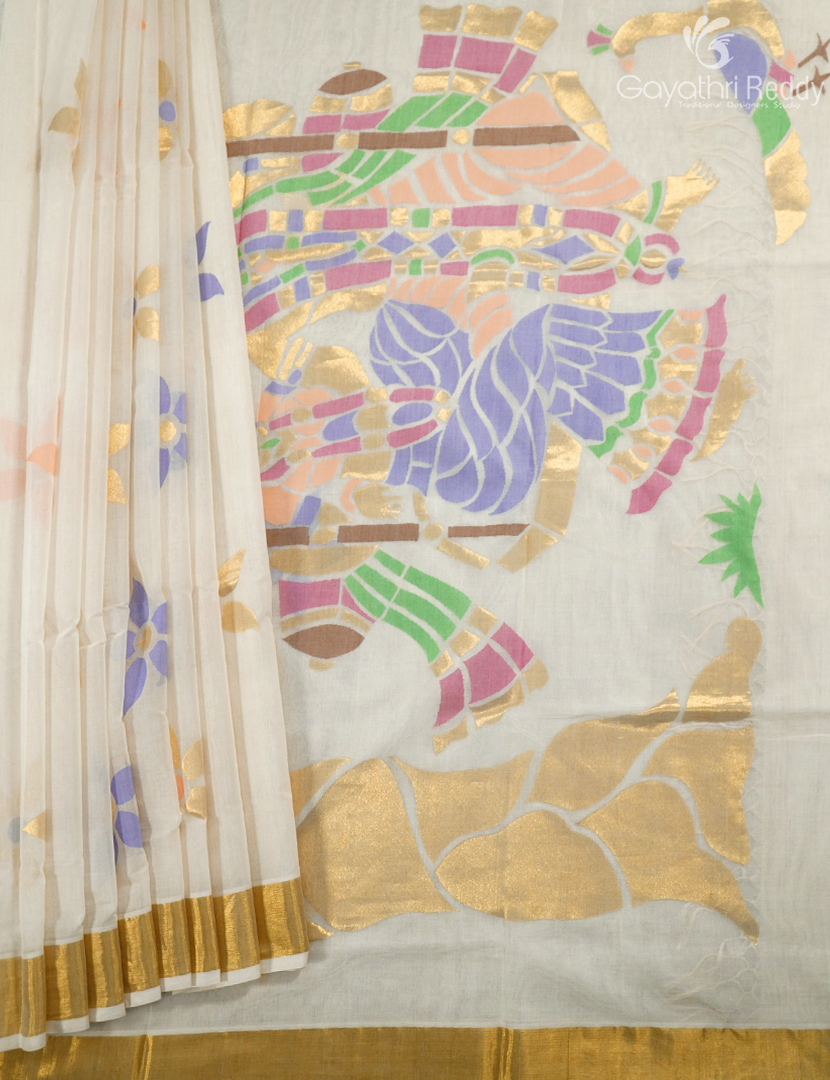 PURE PONDURU COTTON SAREE -PPCS18