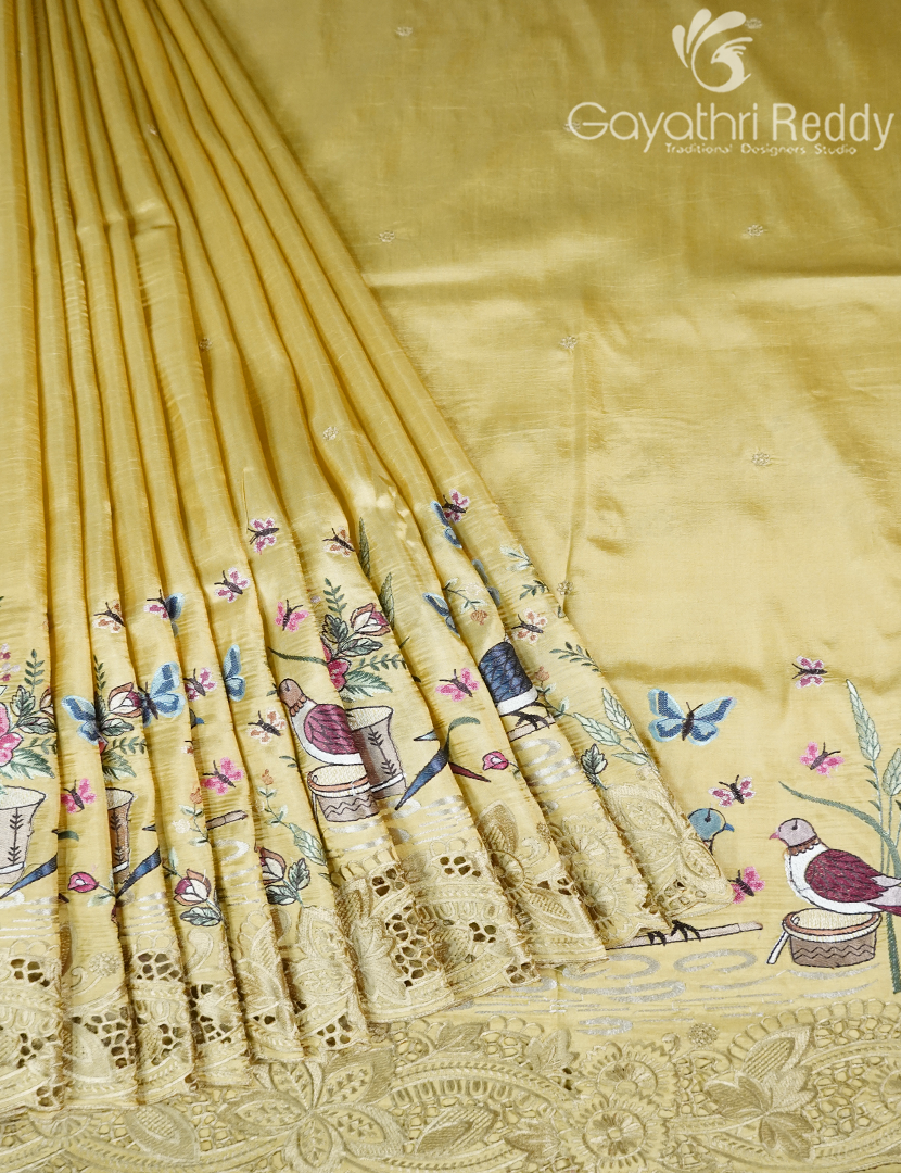 SEMI DUPION SILK SAREE-SDS124
