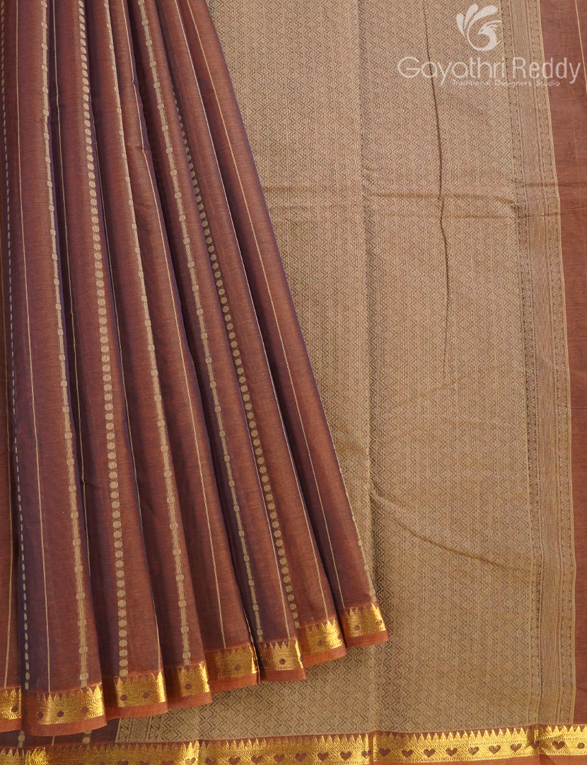PURE KANCHI COTTON RICH PALLU-KC3079