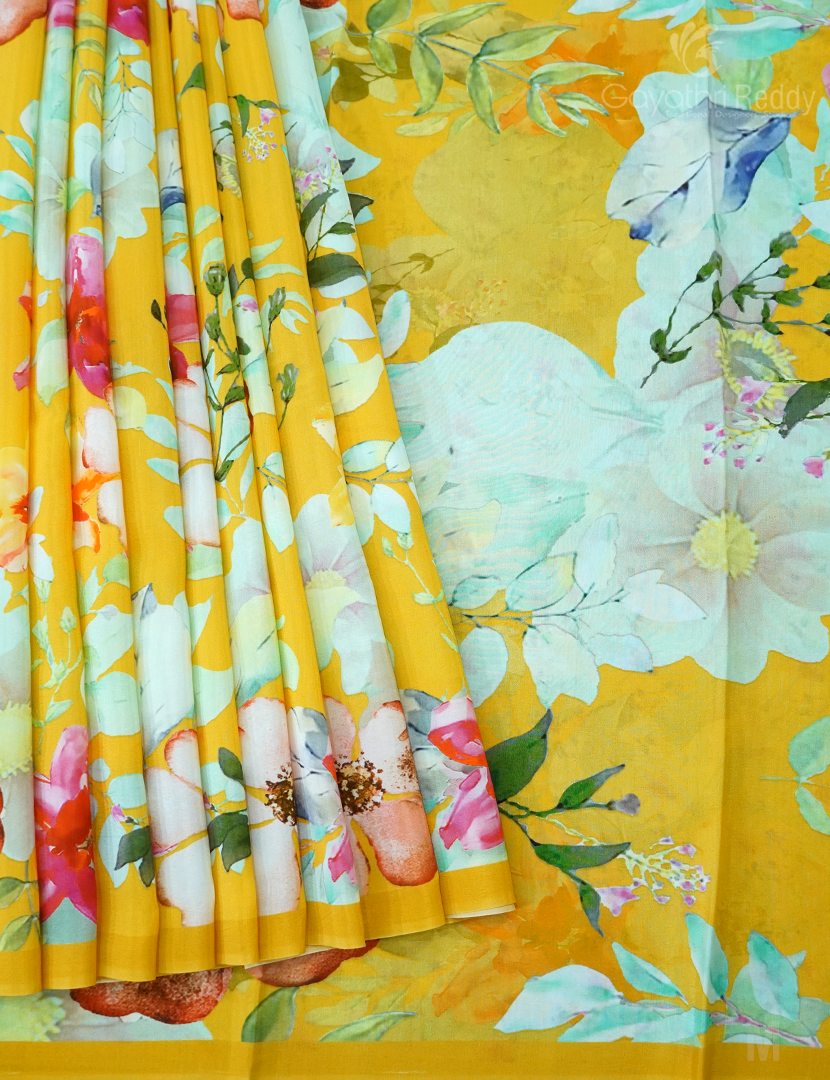 CRAPE PRINTED SAREE-PCP2