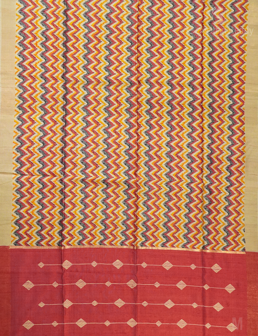 PURE DESI TUSSAR SILK-TS1336