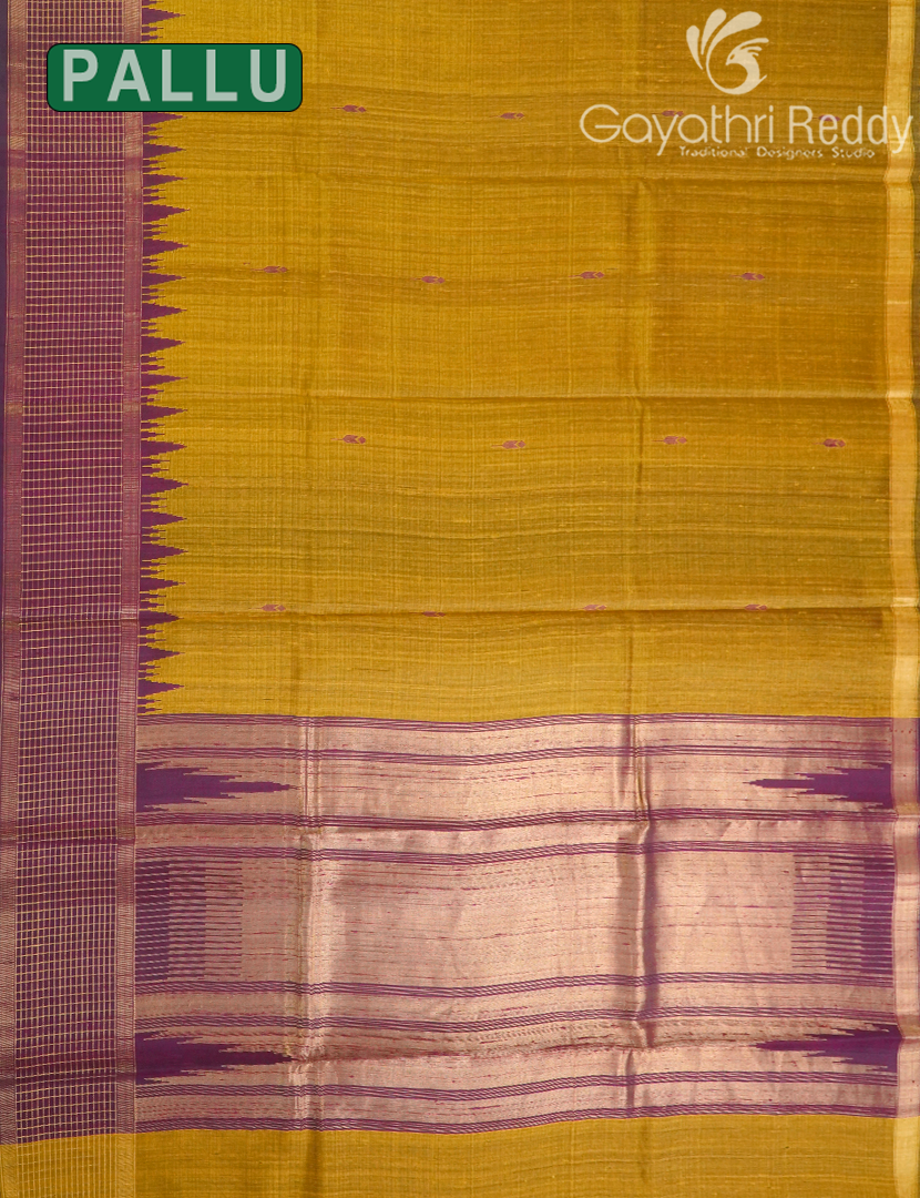 PURE KHADI PATTU SAREE-KHP1407