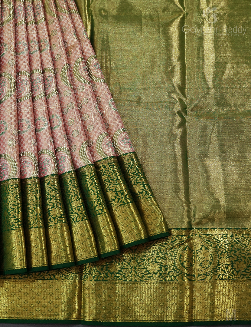 PURE KANCHI PATTU PAVADA(SMALL SIZE)-KPL753