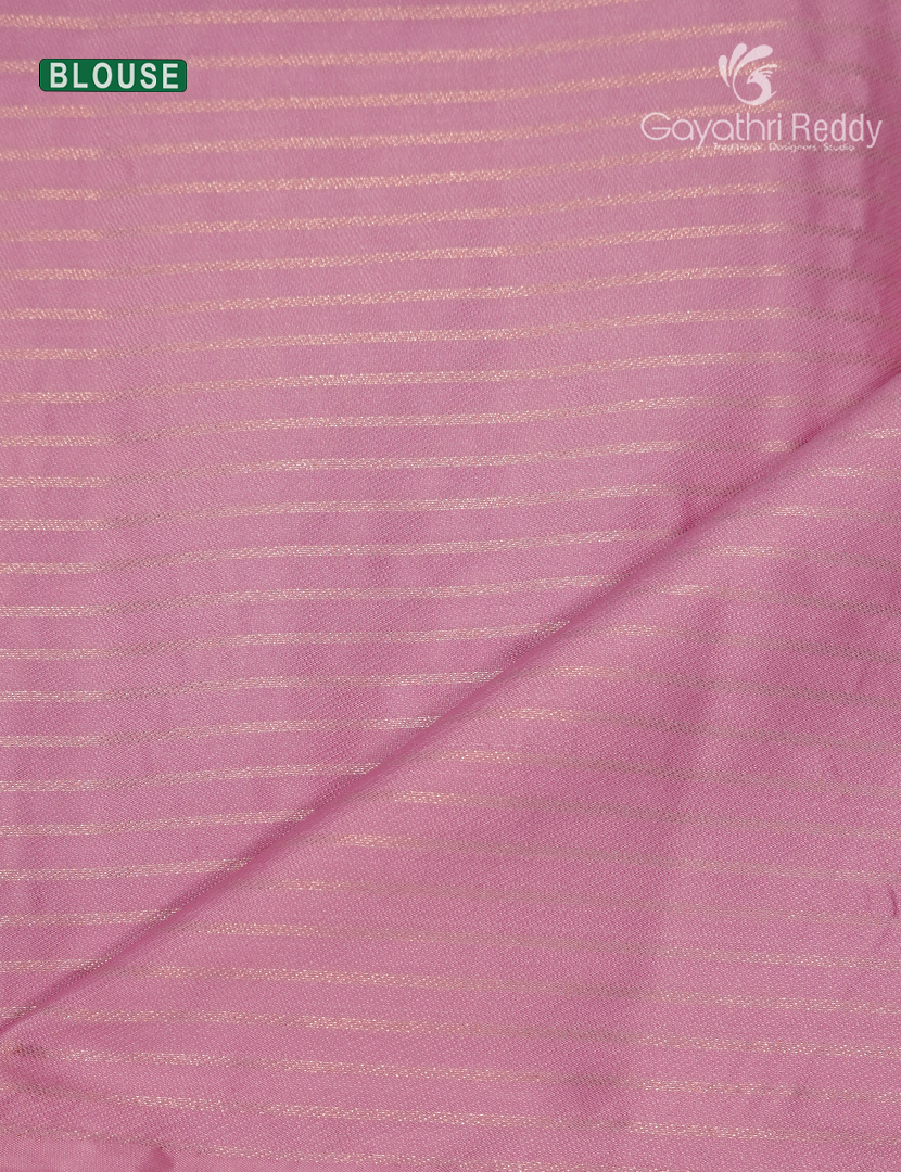 Banaras Kota Lehanga Set in Magenta and Baby Pink