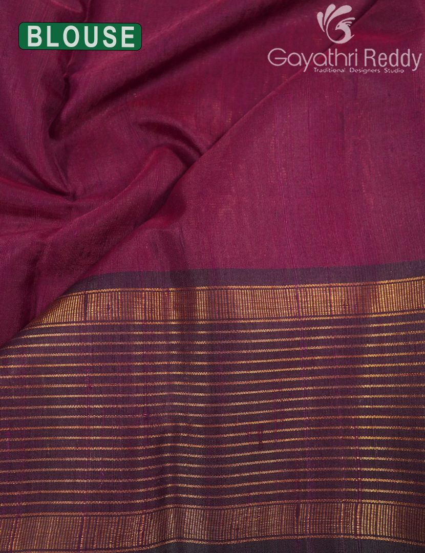 PURE KHADI PATTU SAREE-KHP1372