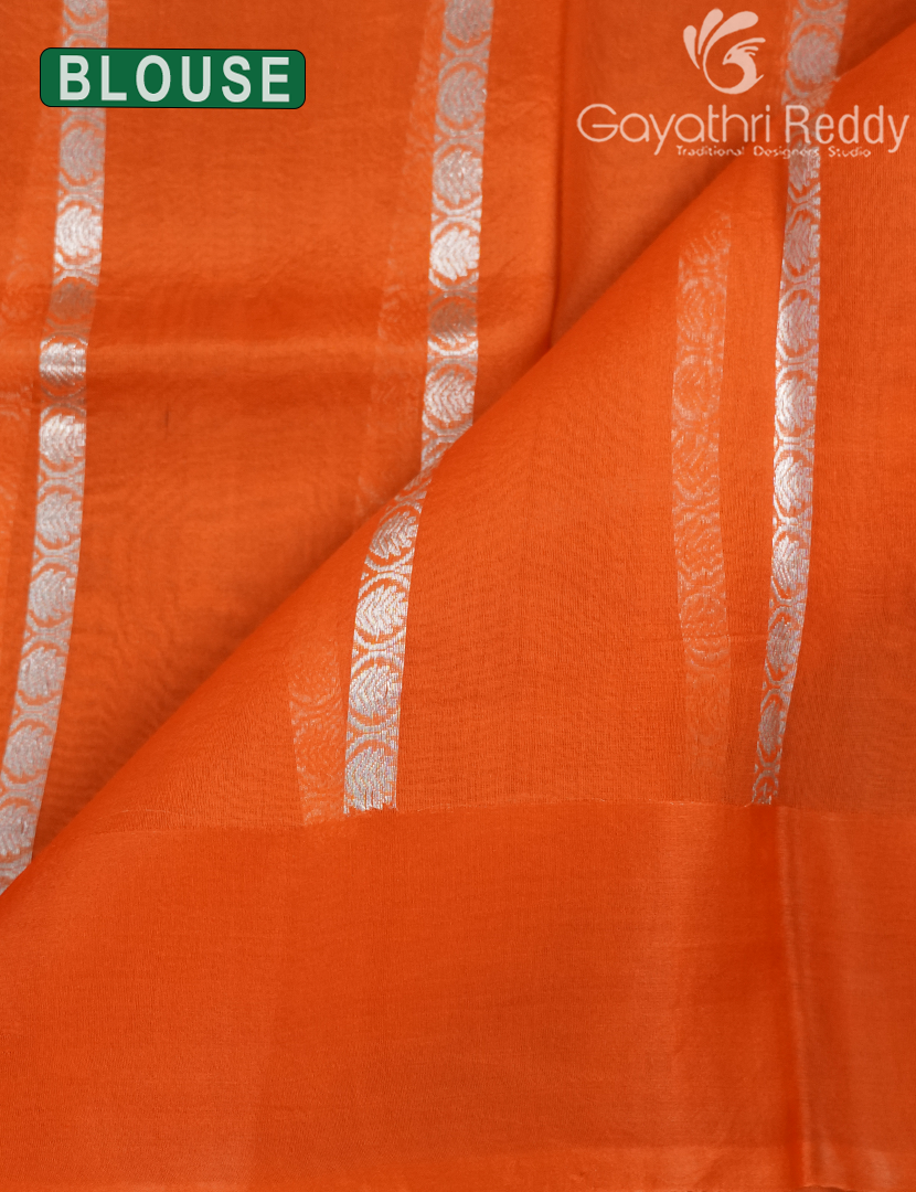 PURE BANARAS KORA SILK-BKS129