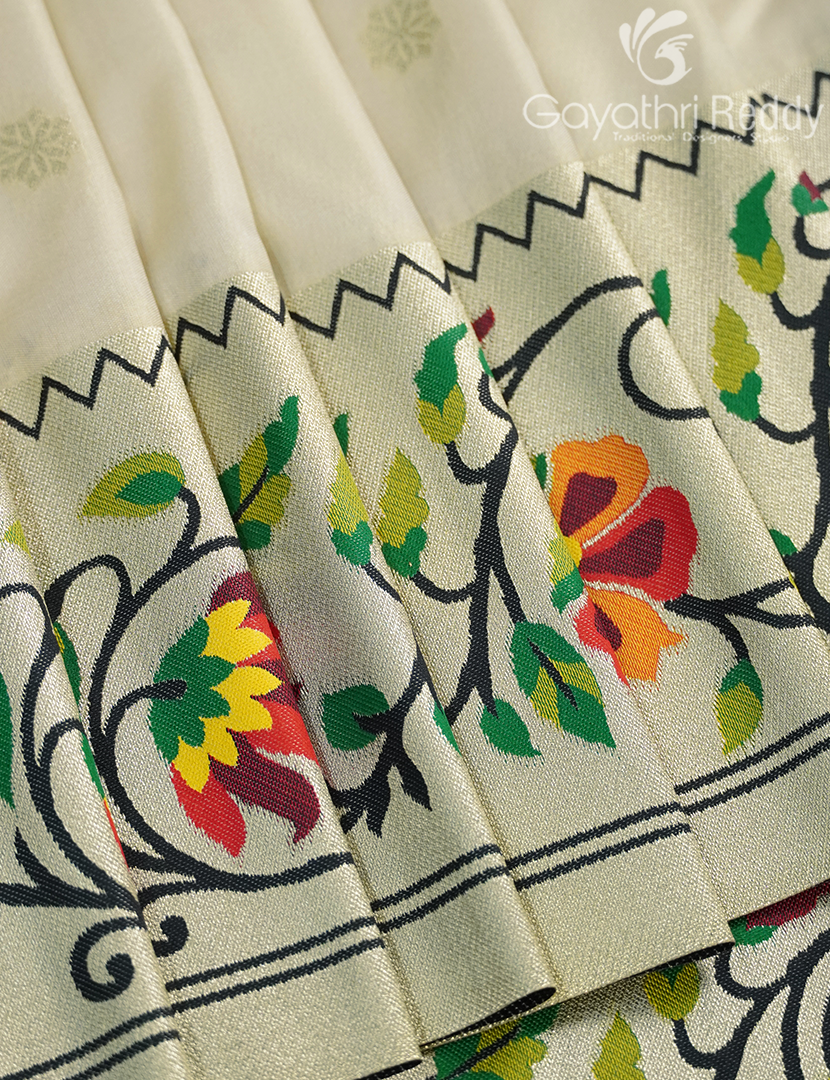 SEMI PAITHANI SAREE-SPS34
