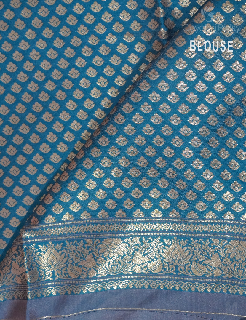 SEMI PATTU SAREE(DIGITAL PALLU)-SP1035