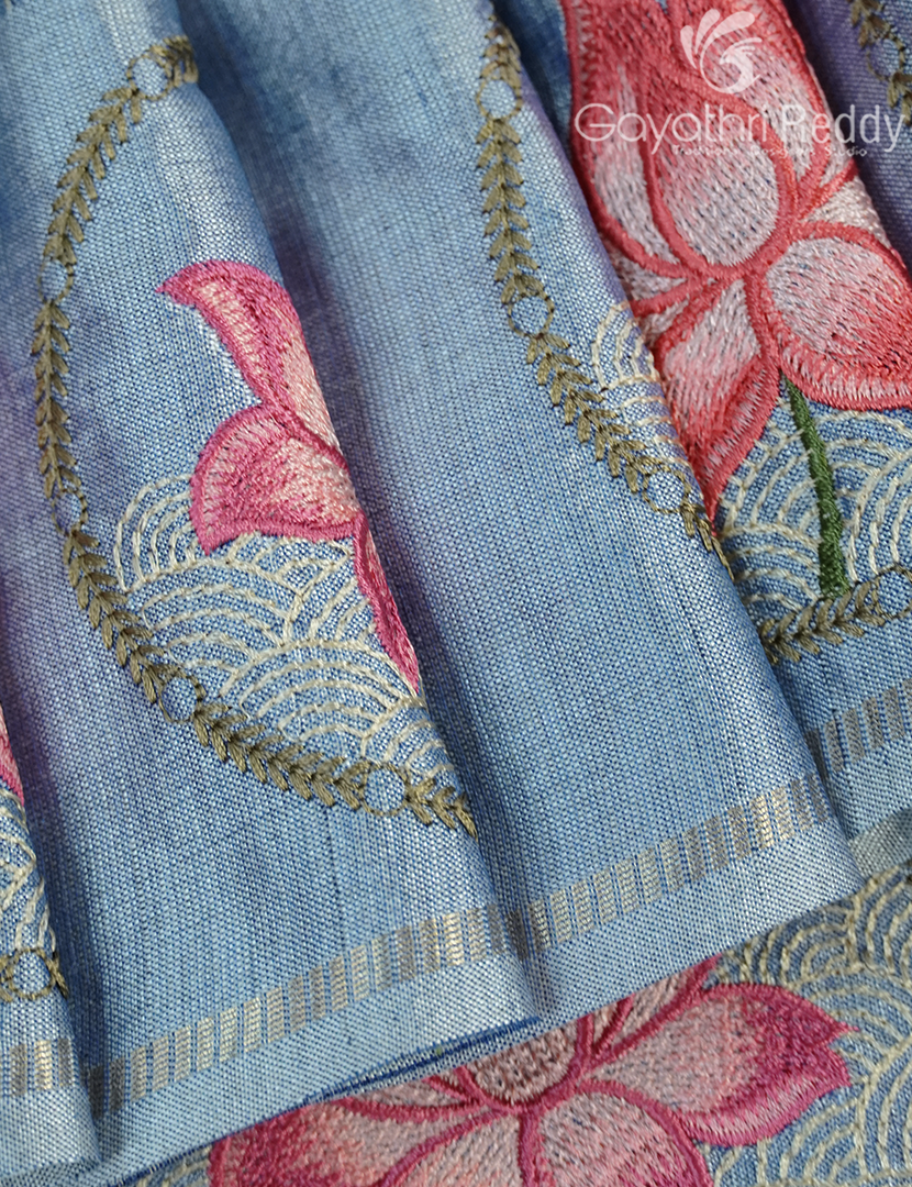 SEMI TUSSAR SAREE -ST1053