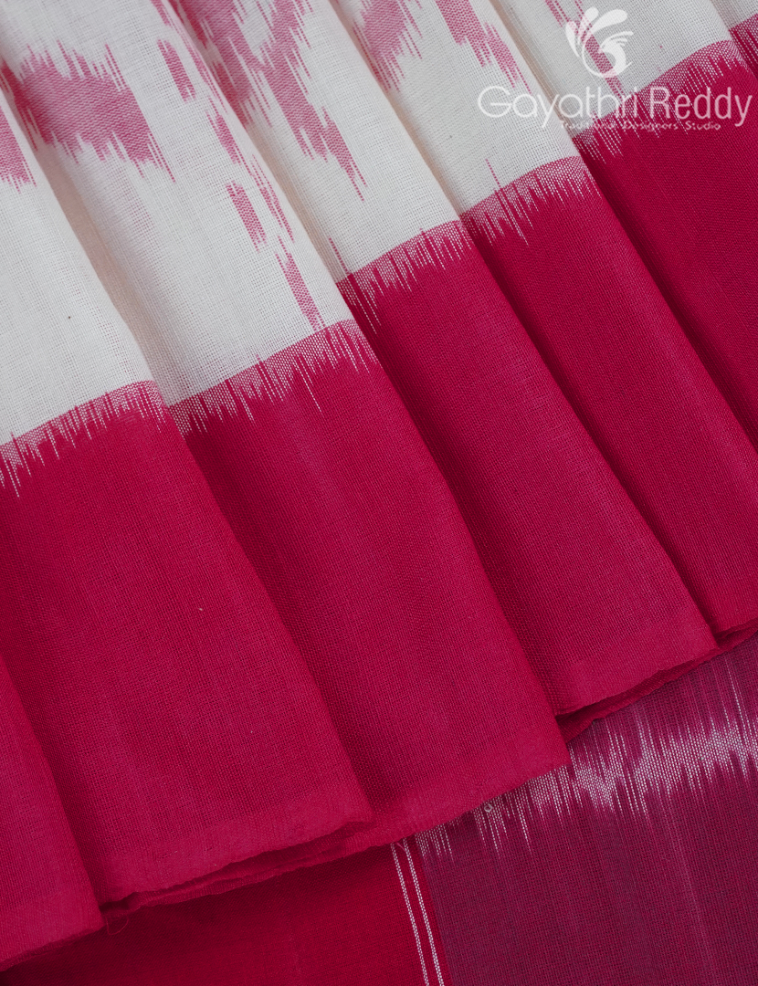 PURE IKKAT COTTON (H.L) SAREE-IKC1063