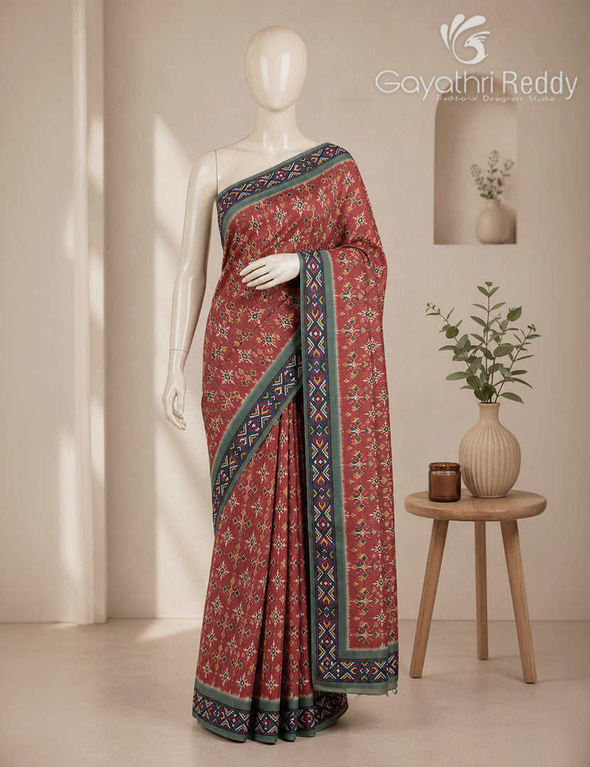 CHANDERI SILK SAREE-CPS1120