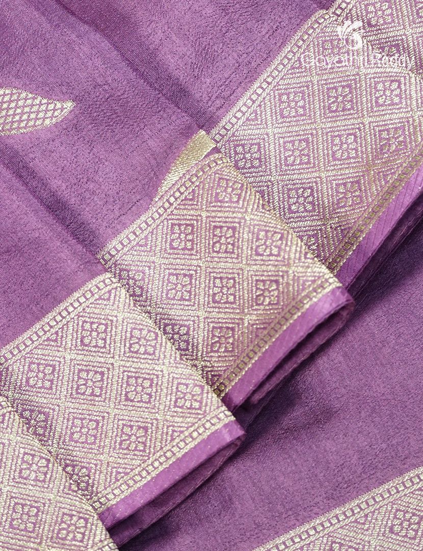 Semi Dola Fancy Saree in Onion Pink