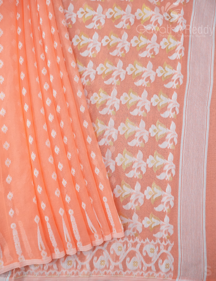 JAMDANI COTTON(WITHOUT BLOUSE)-JMC557