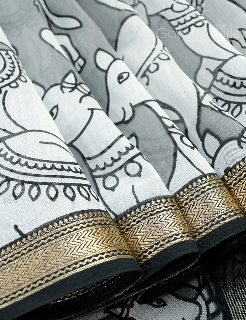 PURE CHANDERI PRINTED-CHS236