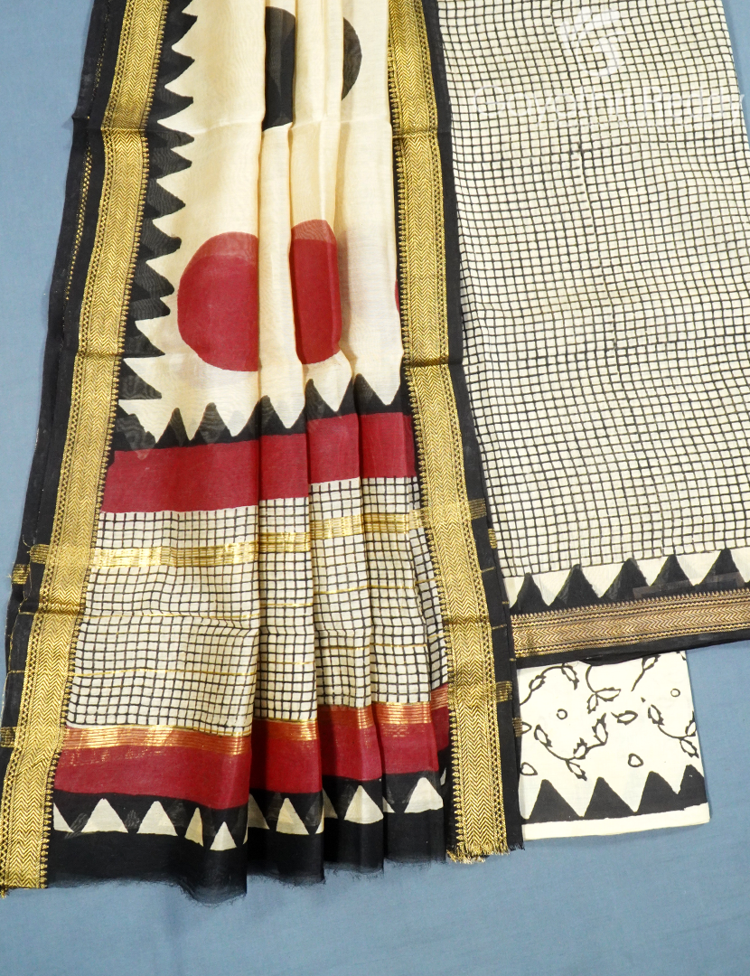 PURE MAHESHWARI (D.M) 3PC SET -MDM9