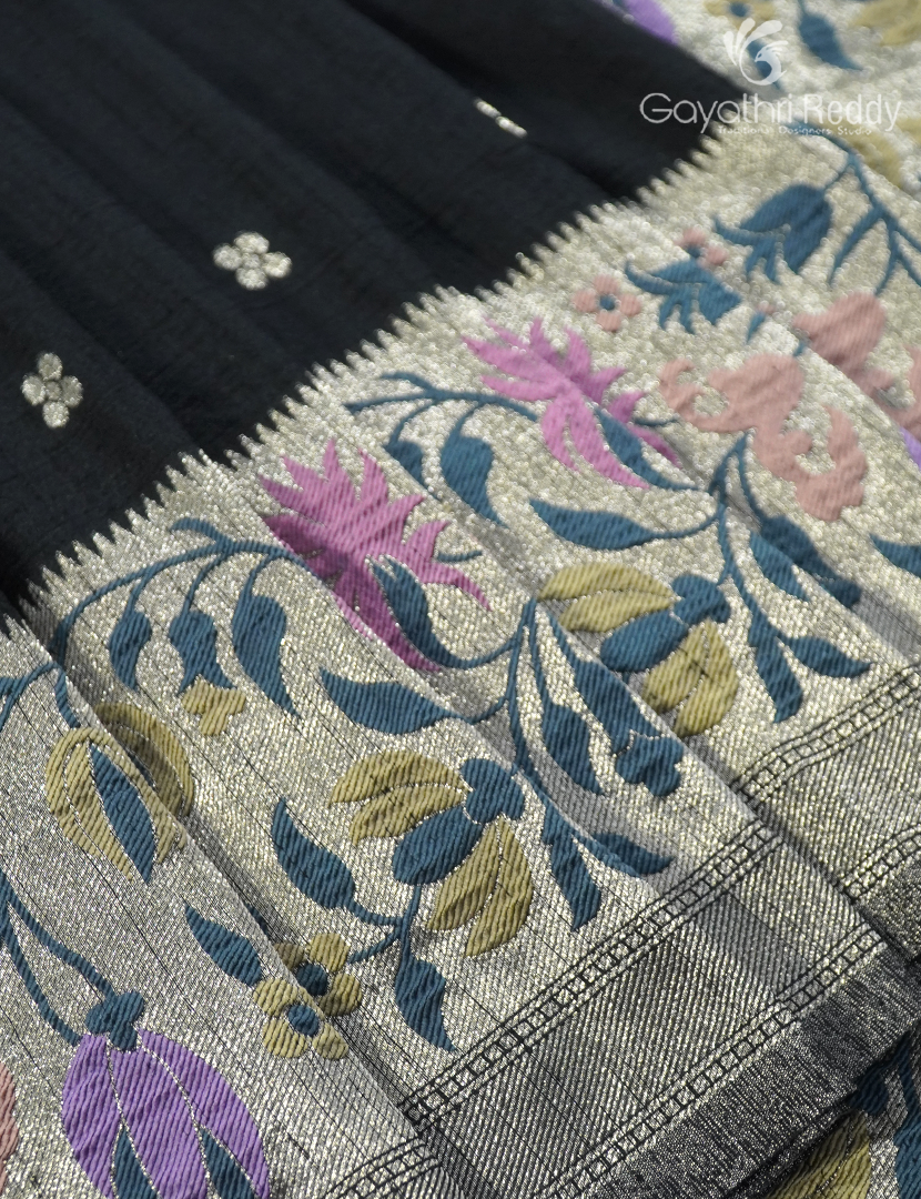 SEMI TUSSAR KADDI SAREE-STK17