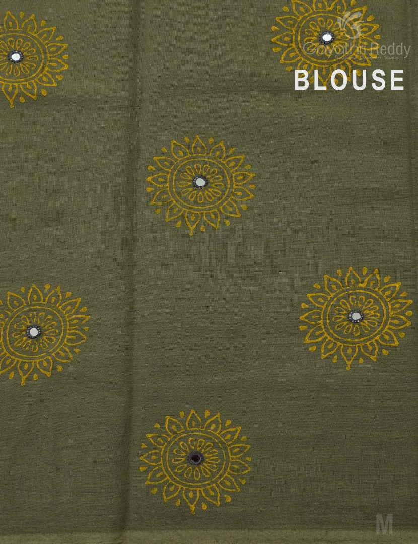 MUNGA COTTON MIRROR WORK-MNC282