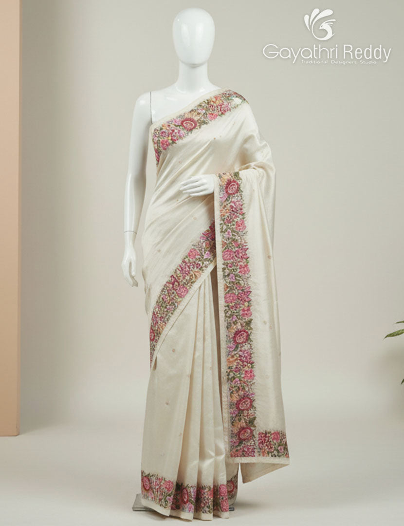 SEMI DUPION SILK SAREE-SDS116
