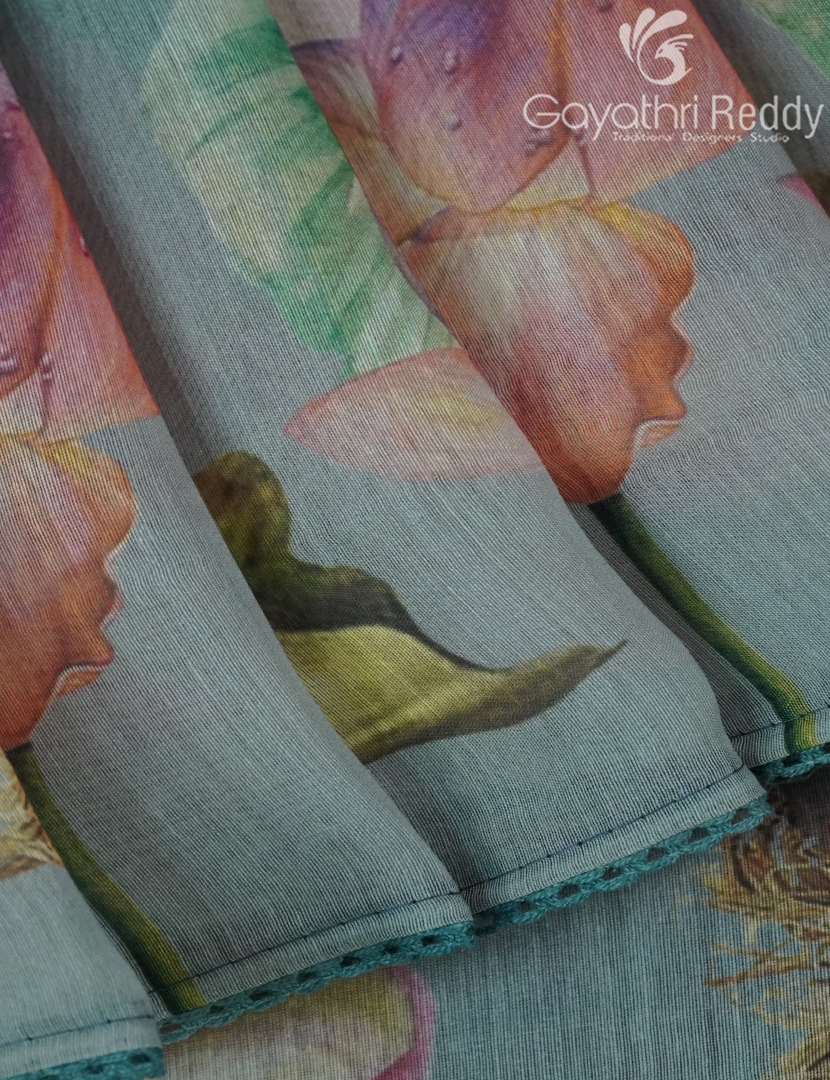 CHANDERI SILK SAREE-CPS1075
