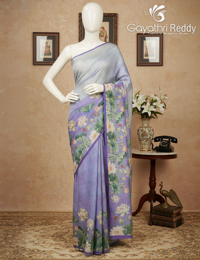 CHANDERI SILK SAREE-CPS1077