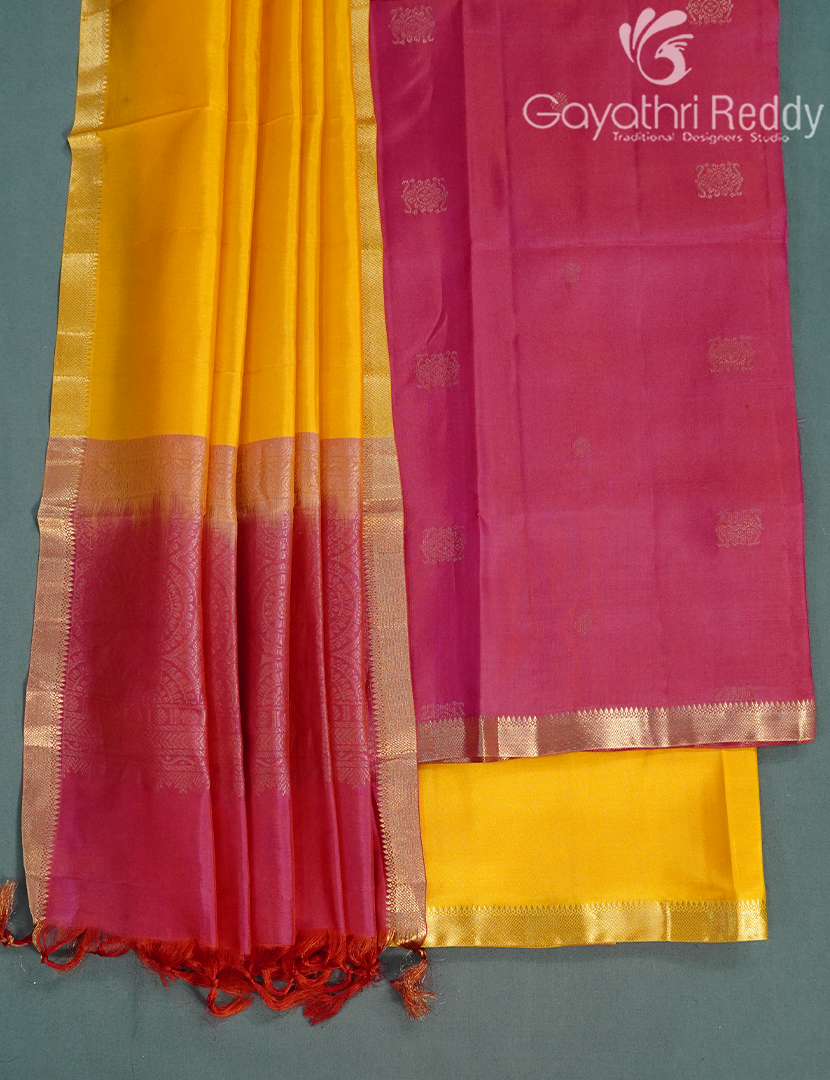 PURE KANCHI PATTU (D.M) 3PC-KPDM9