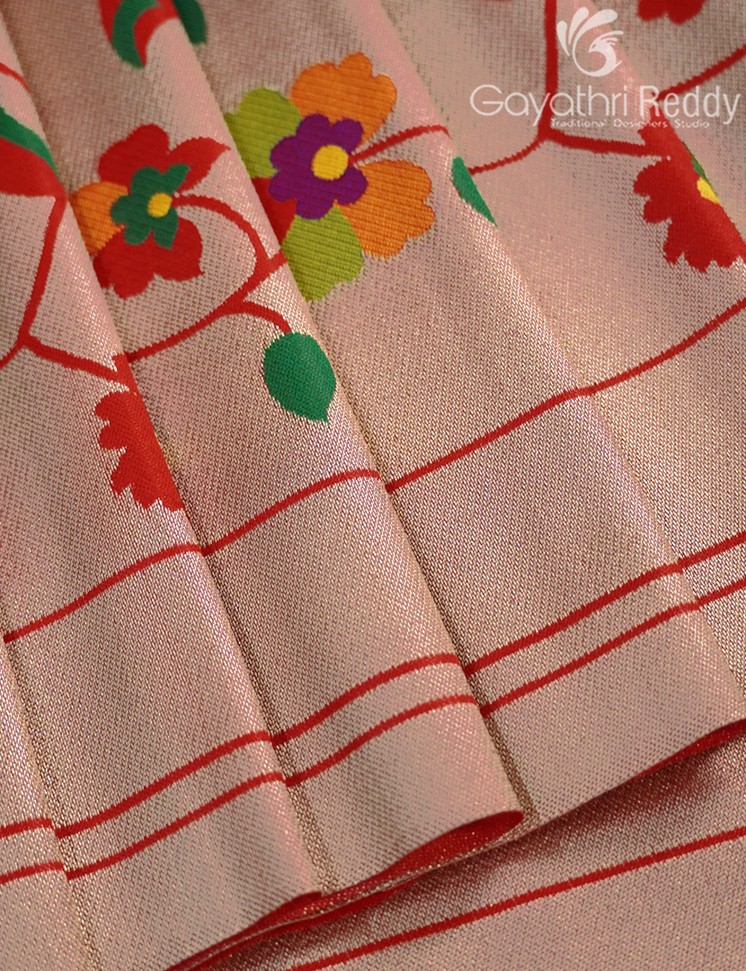 SEMI PAITHANI SAREE-SPS17