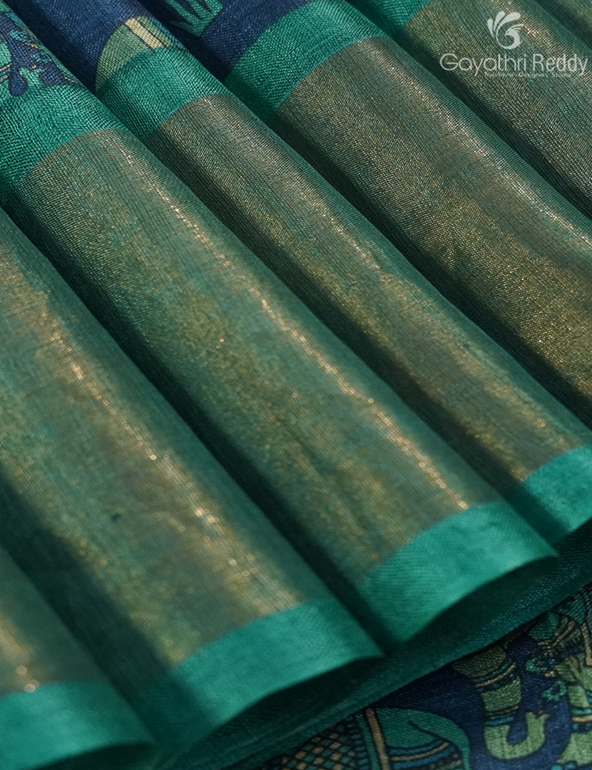 PURE DESI TUSSAR SILK SAREE-TS1569