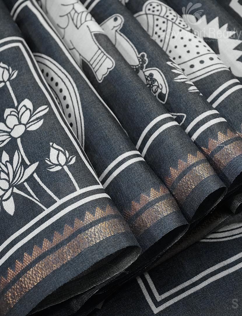 PURE DESI TUSSAR SILK-TS1391