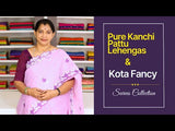 PURE KANCHI PATTU LEHENGAS(FREE SIZE)-KPL500