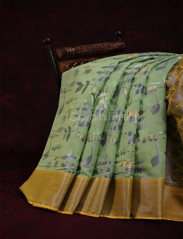 Banaras Lotus Cotton-SHG509