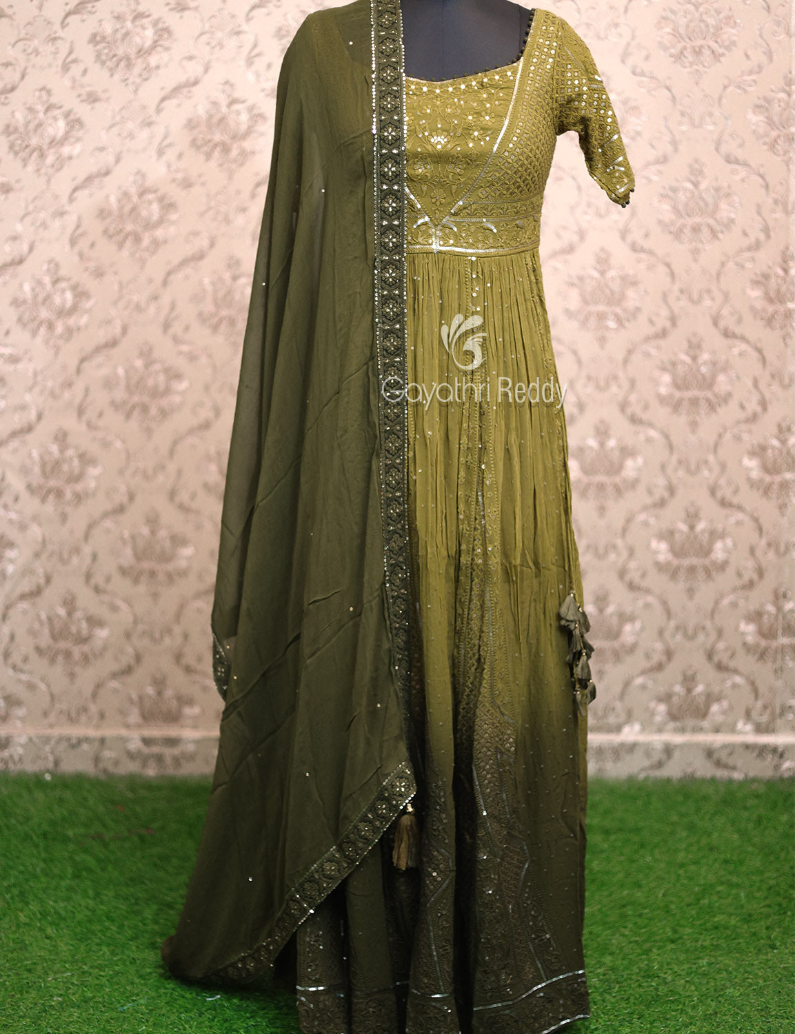 FANCY LONG FROCK-FL124