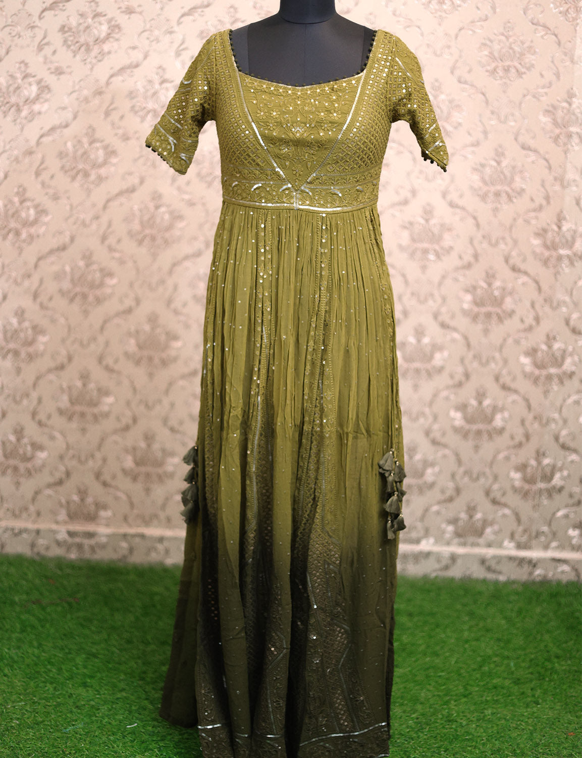 FANCY LONG FROCK-FL124