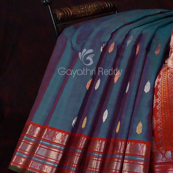 Gadwal Sarees, Designer Gadwal Silk Sarees Online Shopping