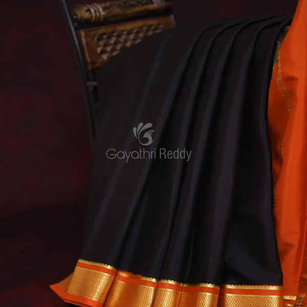 Buy Black Sarees for Women by SHAILY Online | Ajio.com