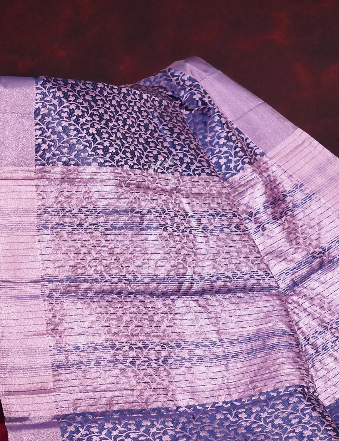 Banaras Semi Raw Silk Saree -SRS88