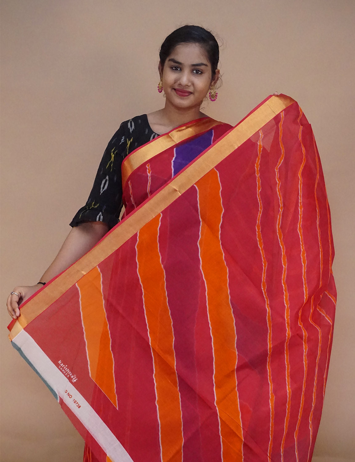 COTTON PRINT SAREE-C280